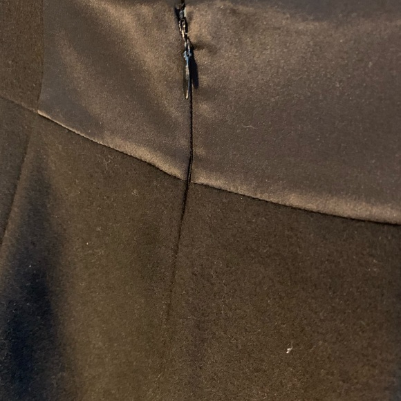 NWT MM Couture Black/Grey Ruffle front skirt - Picture 12 of 13